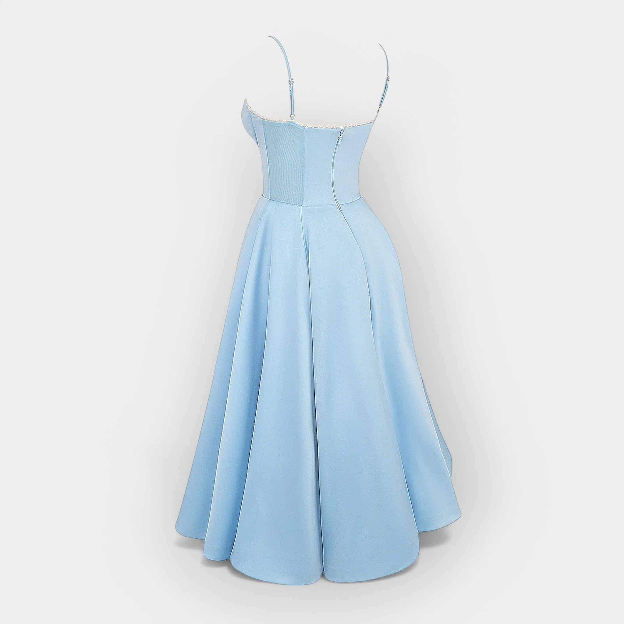 Rochie midi elegantă cu linie elegantă