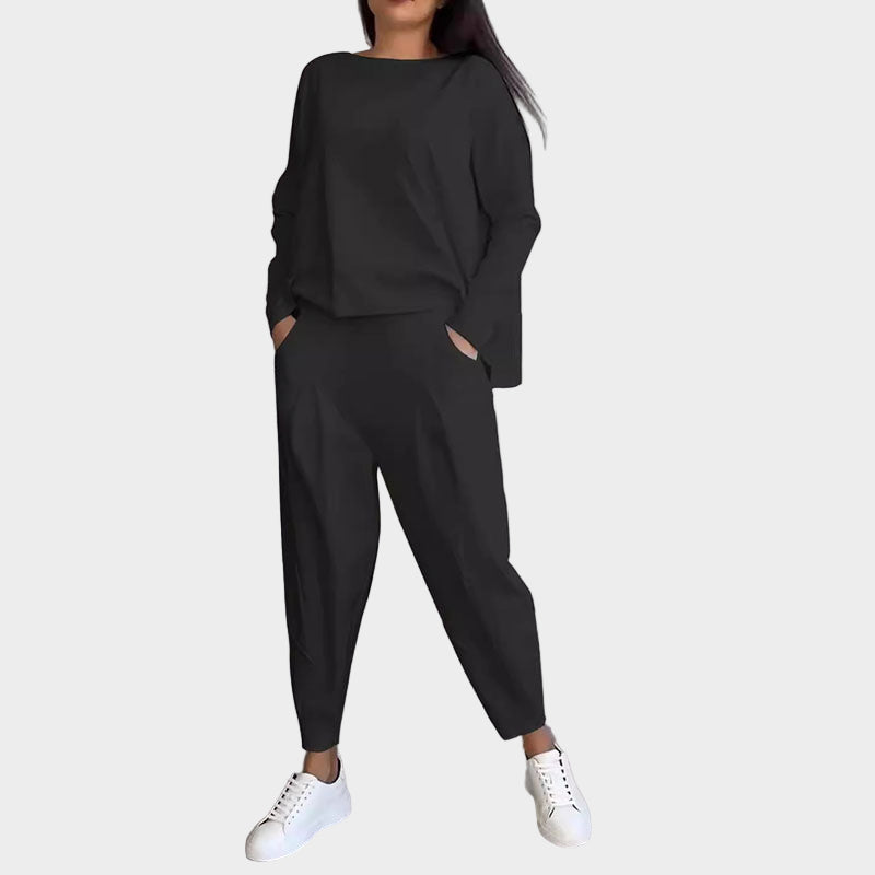 Set tricou și chiloți cu eleganță ușoară