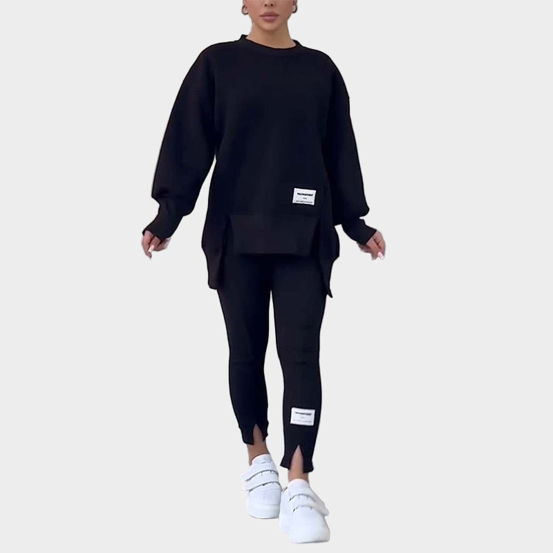 Women's Sports Set with Leggings and Modern Comfort