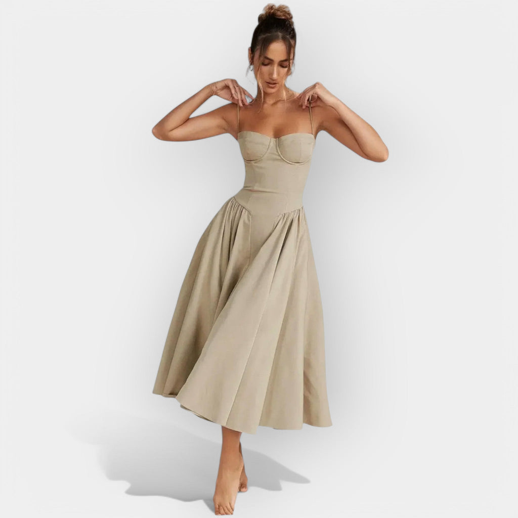 Rochie midi exclusivă pentru vară