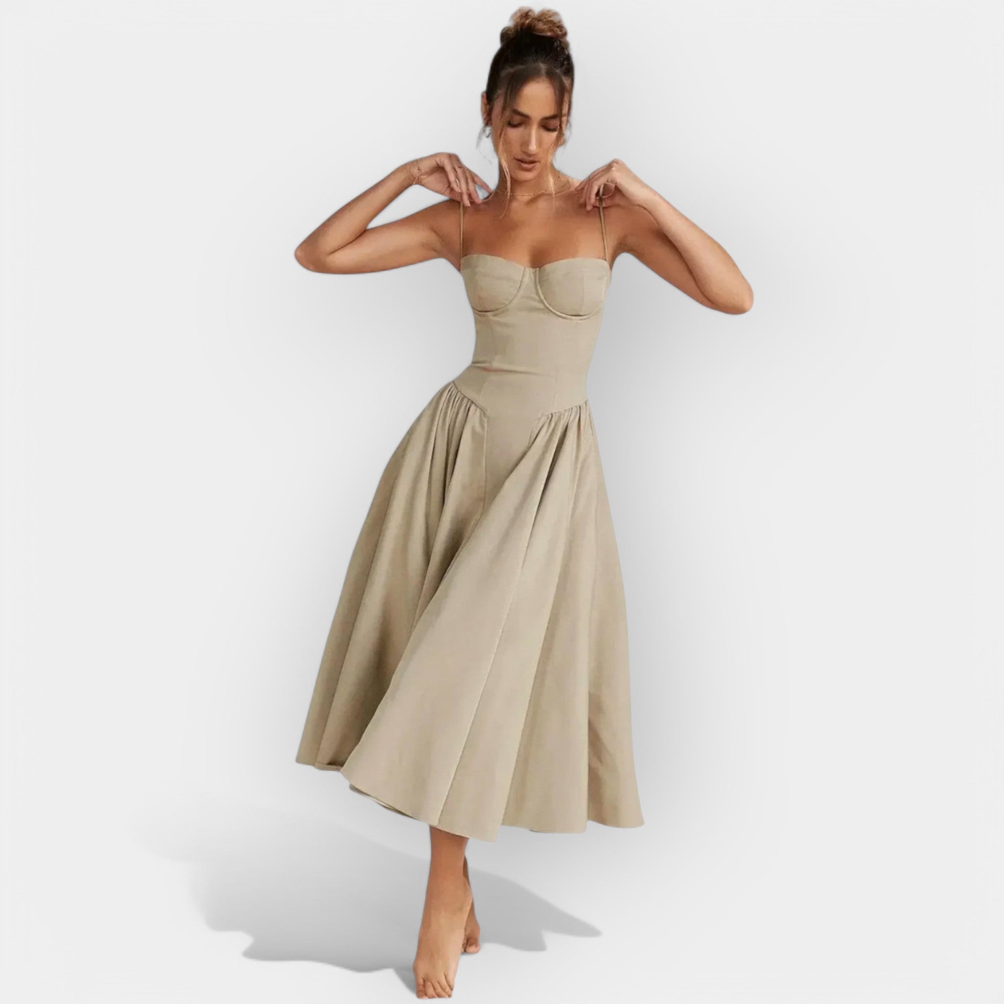 Rochie midi exclusivă pentru vară