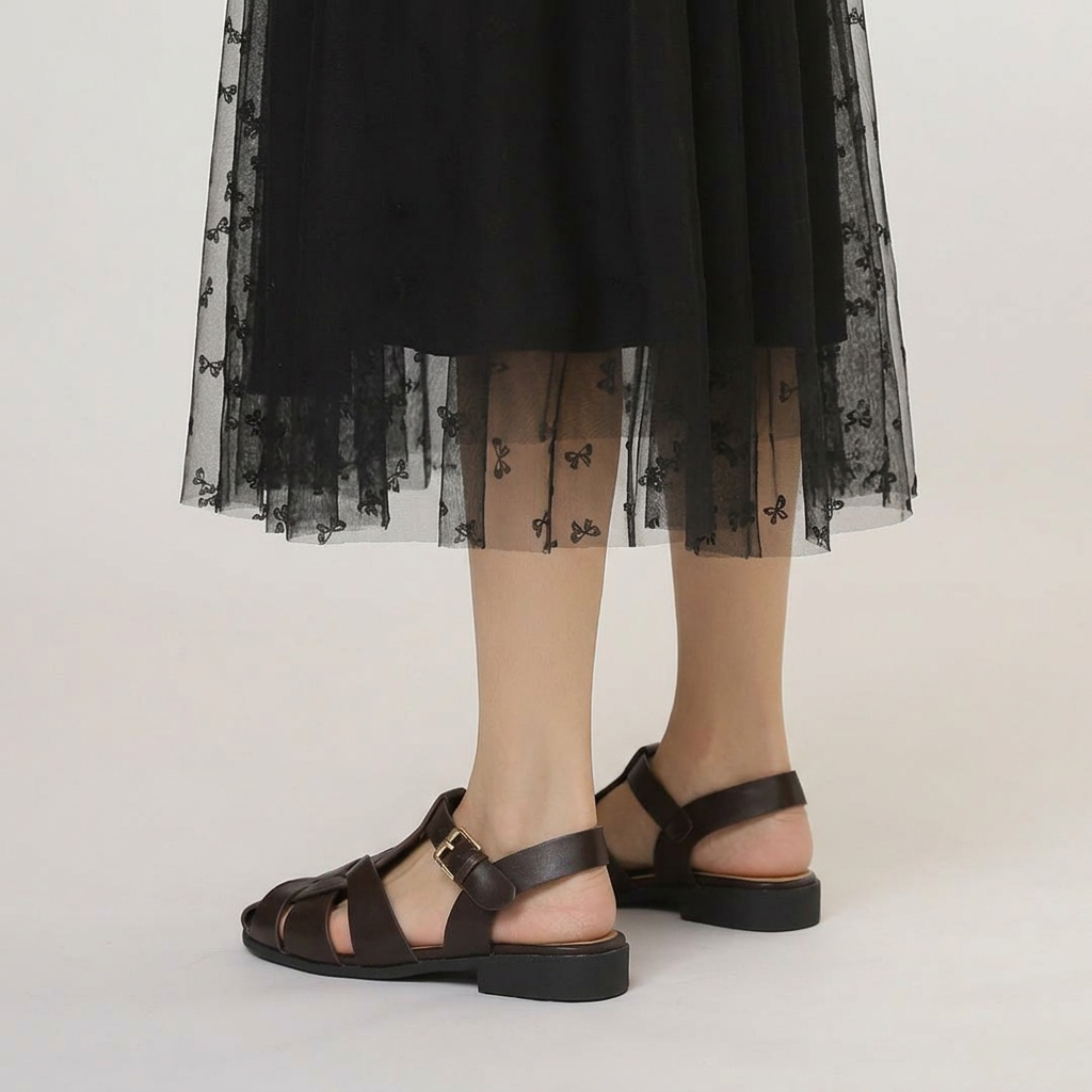Roma - Woven Leather Sandals