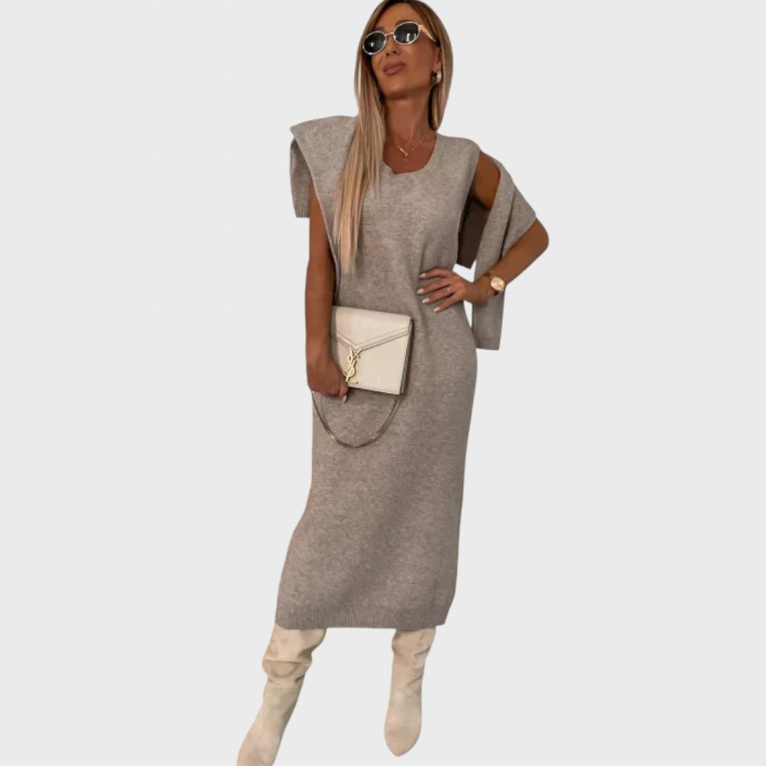 Secret | Dress with Matching Turtleneck
